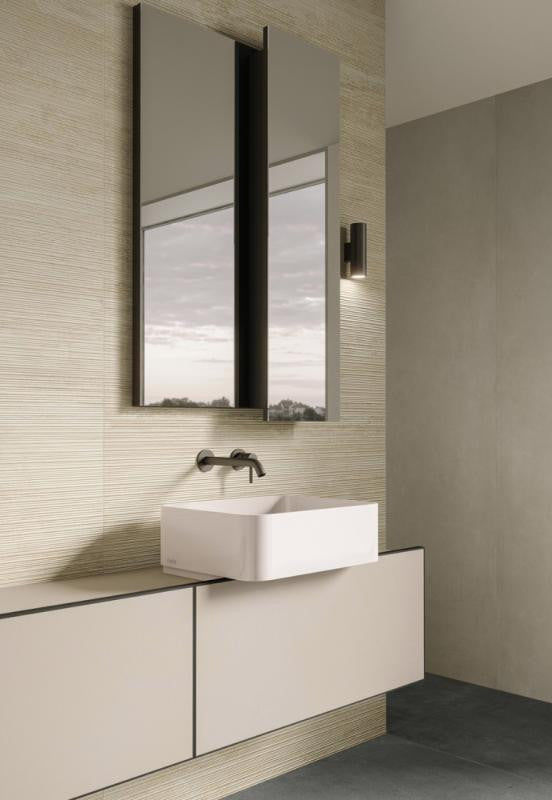 I Travertino Bianco Vein Cut 12x24 Travertine Look Porcelain Tile 3