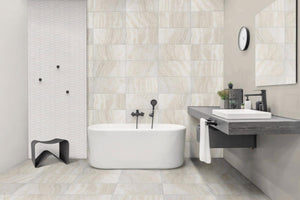 Roccia Di Roma Beige 12x24 Stone Look Porcelain Tile