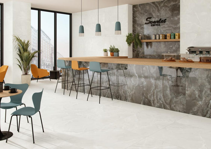 Scarlet Black 24x48 Polished Porcelain Tile 3