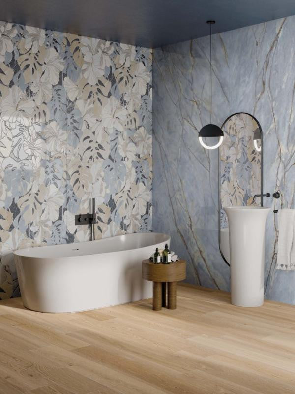 Tahiti Lux 3D 24x48 Polished Exotic Stone Look Porcelain Tile