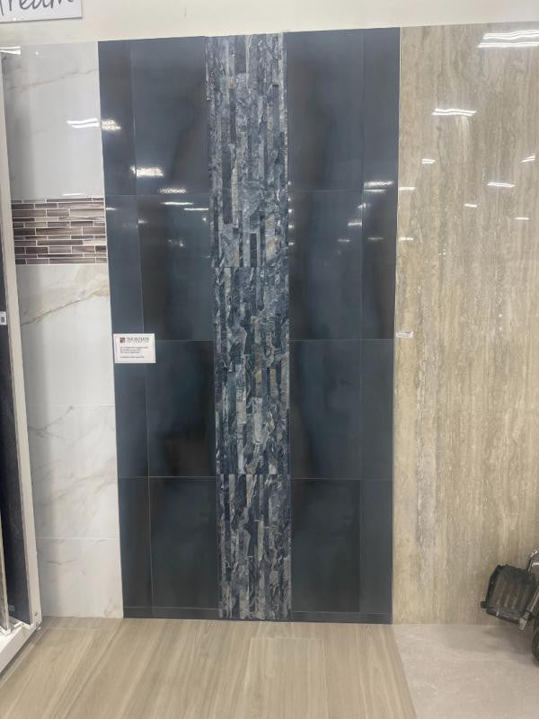 Seattle Navy Lappato 12x24 Porcelain Tile 3