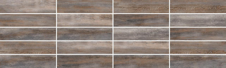 Lena Brown 8x36 Porcelain Plank Tile