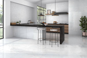 Caryn Bianco 40x40 Satin Stone Look Porcelain Tile