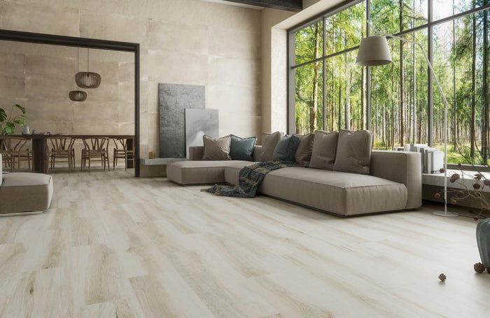 Louvre Cenere 10x40 Light Oak Look Porcelain Plank Tile 3