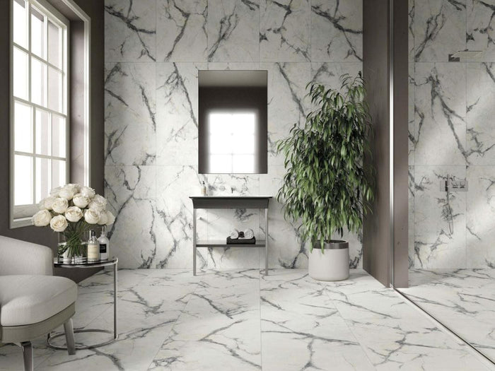Charme Invisible Grey 12x24 Matte Porcelain Tile 2