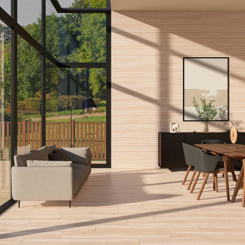Helsinki Haya 8x48 Wood Look Porcelain Plank Tile