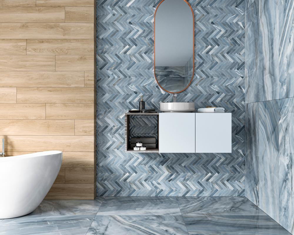 Helsinki Haya 8x48 Wood Look Porcelain Plank Tile