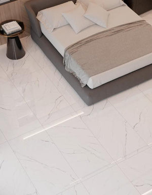 Olimpo 24x48 Polished Marble Look Porcelain Tile