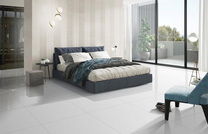 Alpine White 24x24 Matte Porcelain Floor Tile 2