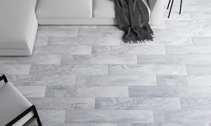 Blue Ridge Grey 8x48 Porcelain Plank Tile