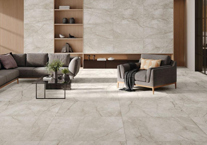 Rainforest White 24x48 Porcelain Floor Tile 2