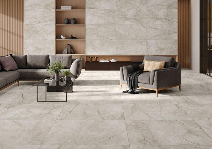Rainforest White 24x48 Porcelain Floor Tile