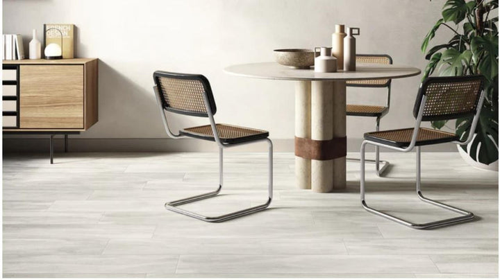 Hardin Valley Bianco 8x48 Wood Look Porcelain Plank Tile