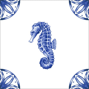 Nautilus 10x10 Patterned Porcelain Tile