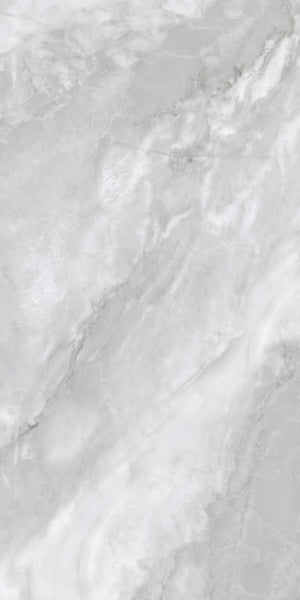 Monsoon Grey 24x48 Polished Marble Look Porcelain Tile