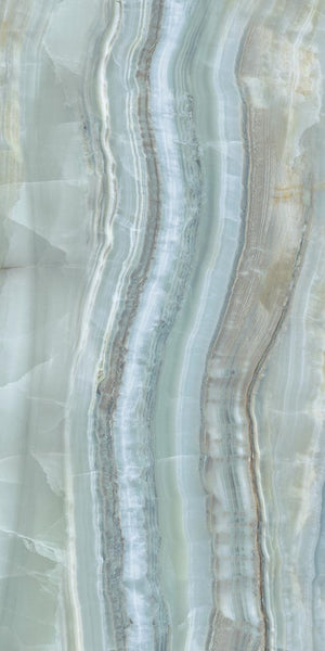 Chroma Blue 24x48 Polished Exotic Marble Look Porcelain Tile