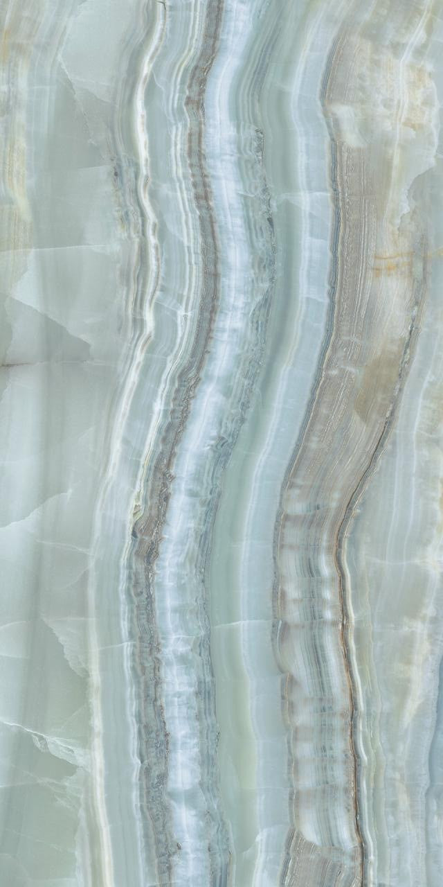Chroma Blue 24x48 Polished Exotic Marble Look Porcelain Tile 2