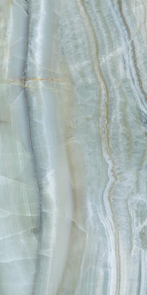 Chroma Blue 24x48 Polished Exotic Marble Look Porcelain Tile