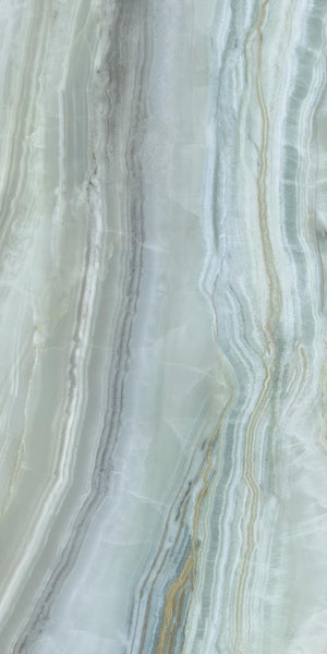 Chroma Blue 24x48 Polished Exotic Marble Look Porcelain Tile
