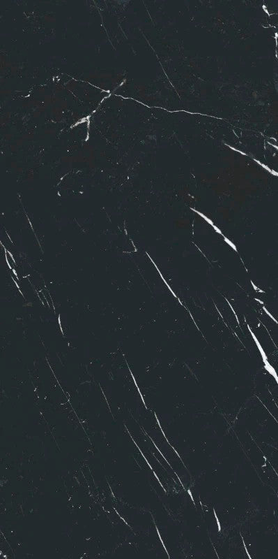 Marmorea Marquina 12x24 Marble Look Porcelain Tile 3