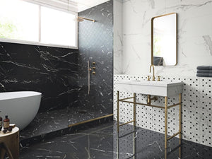 Marmorea Estatuario 24x24 Marble Look Porcelain Tile