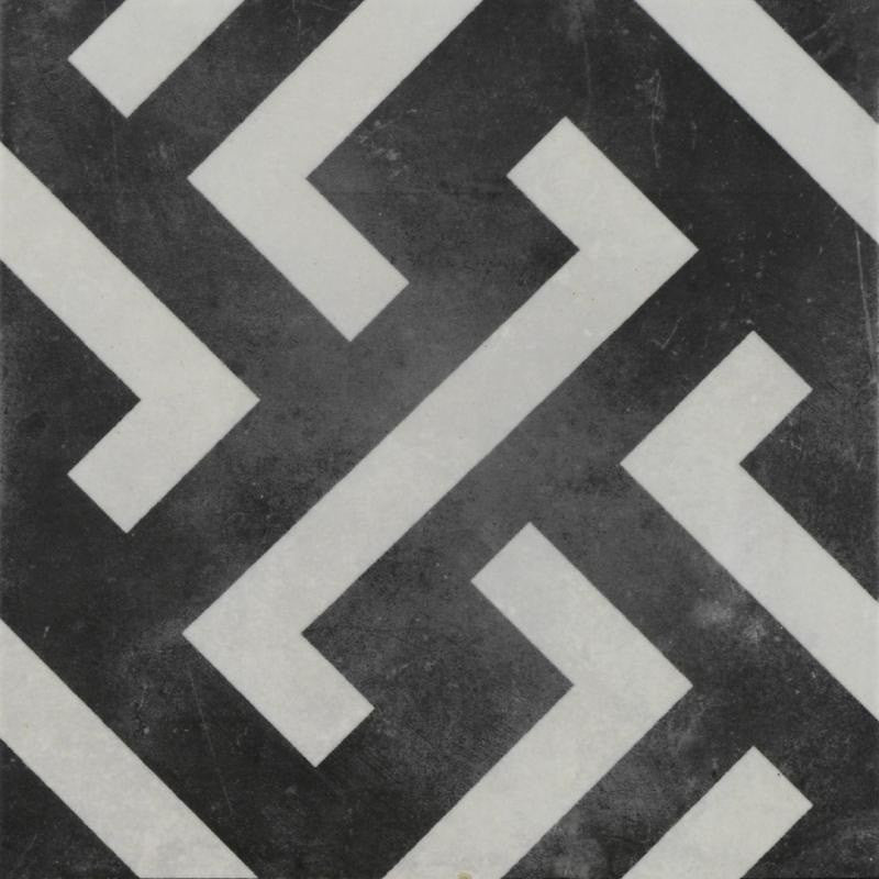 Art Signac 9x9 Patterned Porcelain Tile