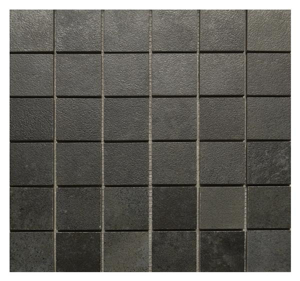 Hemisphere Iron 2x2 Matte Porcelain Mosaic Tile 12x12