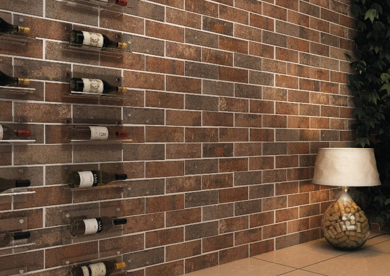 Georgian Blend 3x10 Ceramic Mosaic Tile 12x15 Sheet