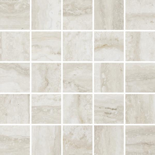 Flow Ice 2x2 Matte Porcelain Mosaic Tile 12x12 Sheet