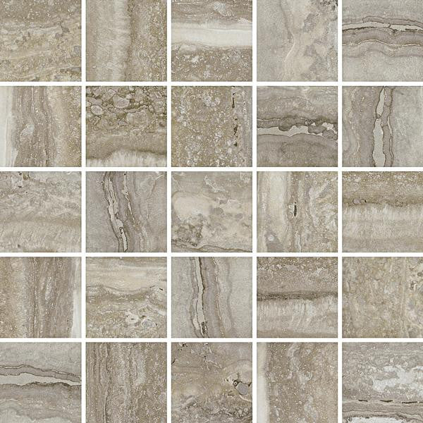 Flow Natural 2x2 Porcelain Mosaic Tile 12x12 Sheet 1