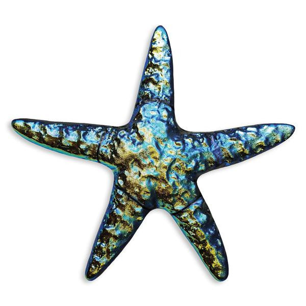 Fusion Starfish Rainbow 5" Glossy Ceramic Accent Tile 1