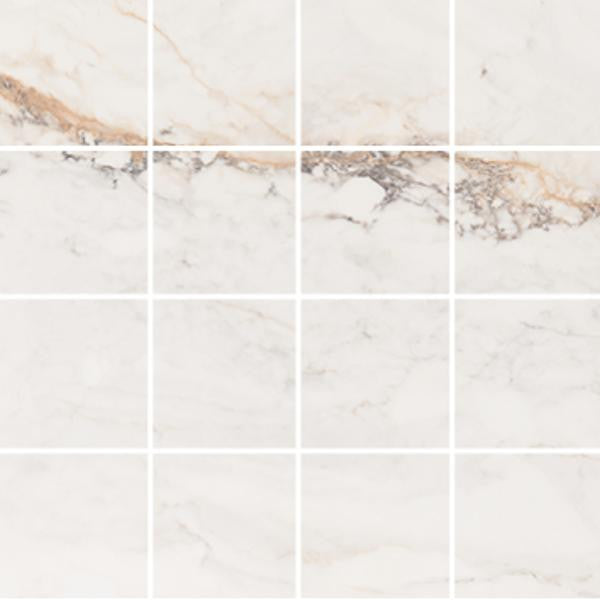 Pisa Gold 3x3 Matte Porcelain Mosaic Tile 12x12 1