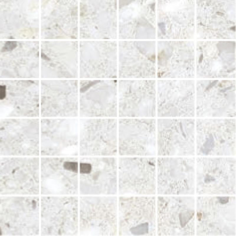 Frammenta Bianco 2x2 Porcelain Mosaic Tile 12x12 Sheet