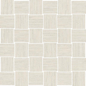 Craft Cotton Basketweave 12x12 Porcelain Mosaic Tile