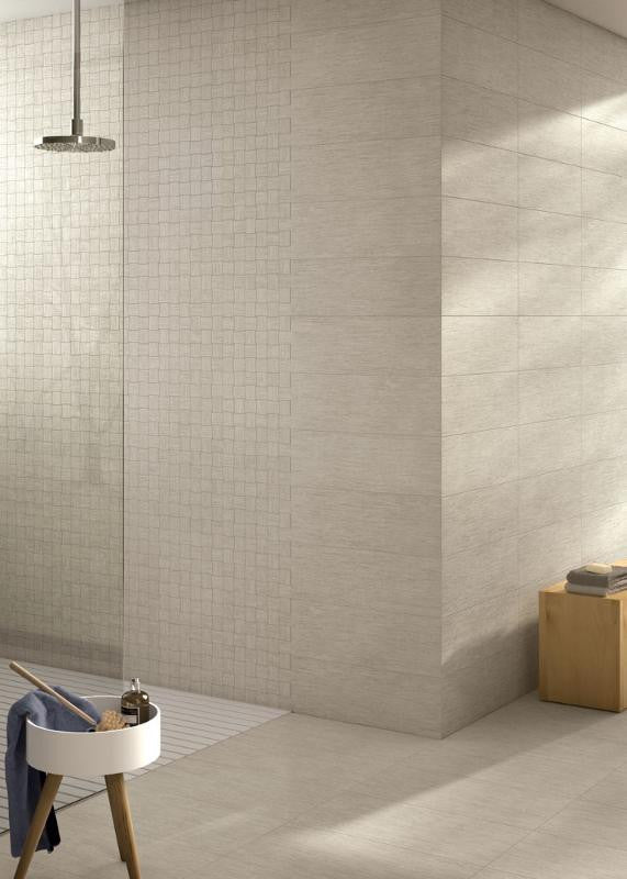 Craft Cotton Basketweave 12x12 Porcelain Mosaic Tile
