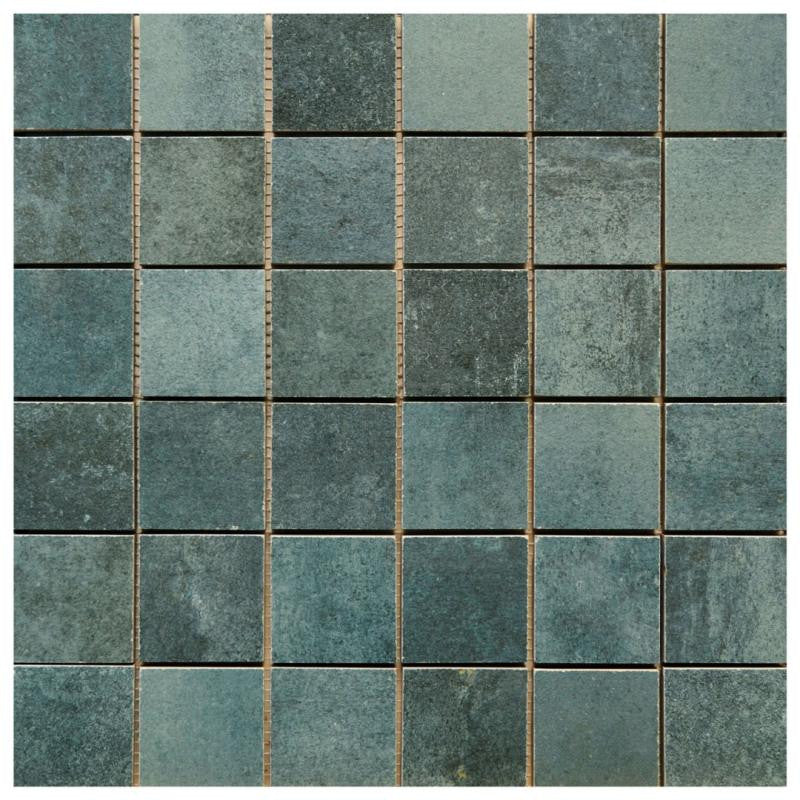 Hemisphere Lagune 2x2 Matte Porcelain Mosaic Tile 12x12