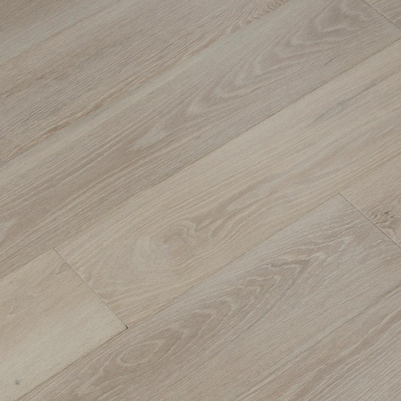Madera de ingeniería de roble blanco Westport Snow Cloud de 6.5"