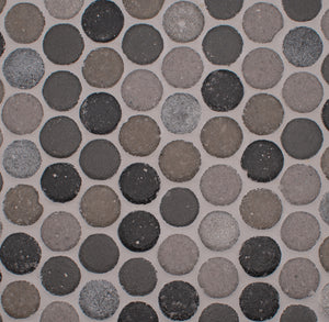 Liquid Drops Southern Lakes Glass Mosaic Tile 12x12 Sheet