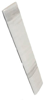 Ontario Silver Glossy Ceramic Bullnose 2x10