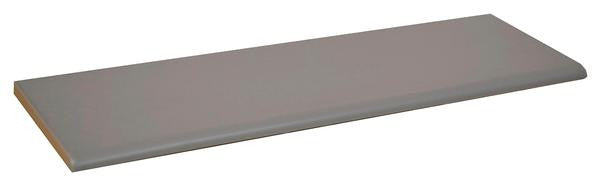 Maiolica Tender Grey Ceramic Bullnose 3x10