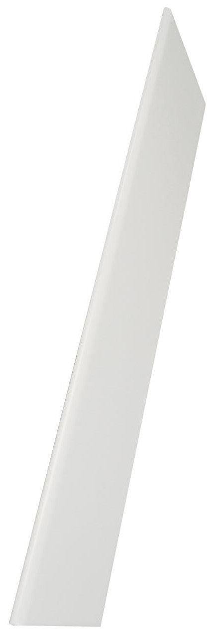 Natural Branco Matte Ceramic Bullnose 4x16 1