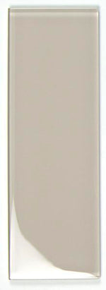 Clear Creme 4x12 Glass Subway Tile