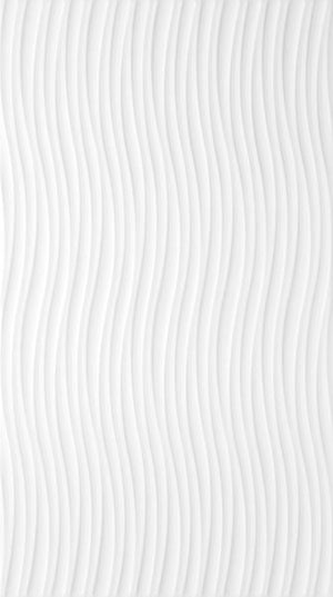 Creative Jazz White Glossy 13x23 Ceramic Tile