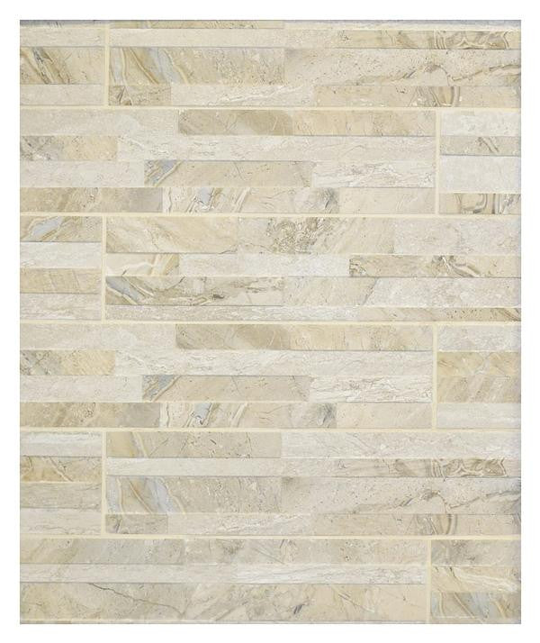 Gioia 3D Beige 6x24 Porcelain Wall Tile 1