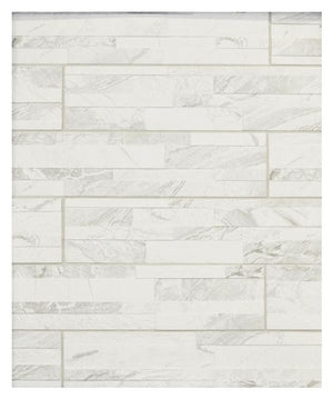 Gioia 3D Bianco 6x24 Porcelain Wall Tile