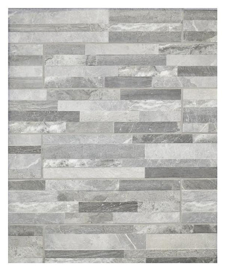Tiffany 3D Grey 6x24 Ledger-Look Wall Tile