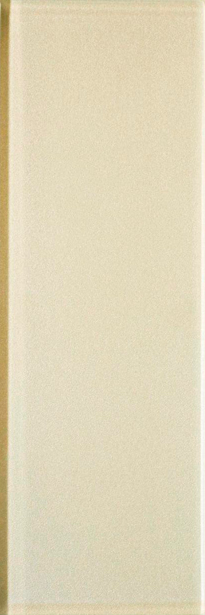 Cream Mist 3x9 Metallic Glass Tile 1