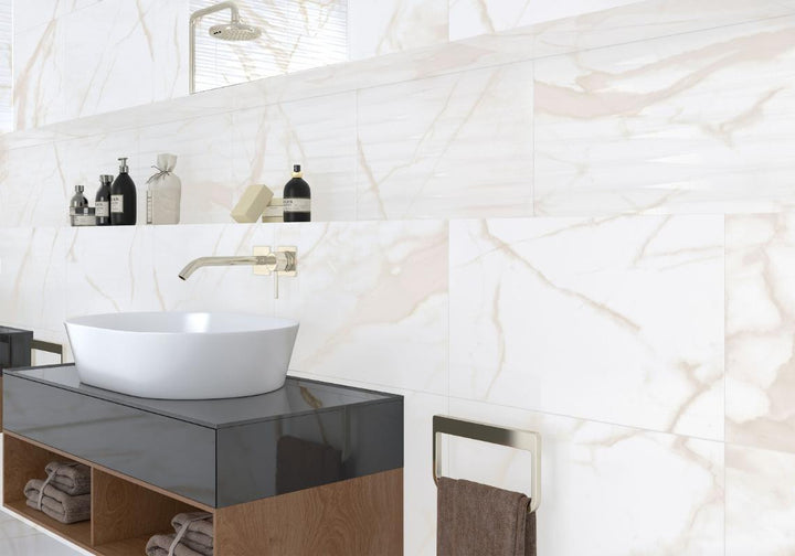 Essential Gold 10x27 Glossy Ceramic Wall Tile