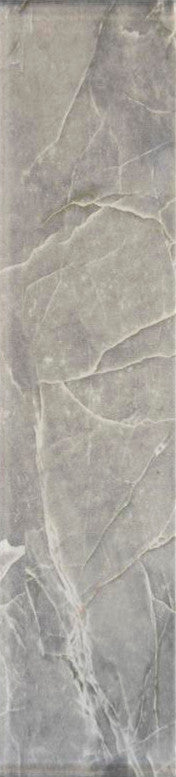 Grey Pulpis 3x12 Marble-Look Glass Tile