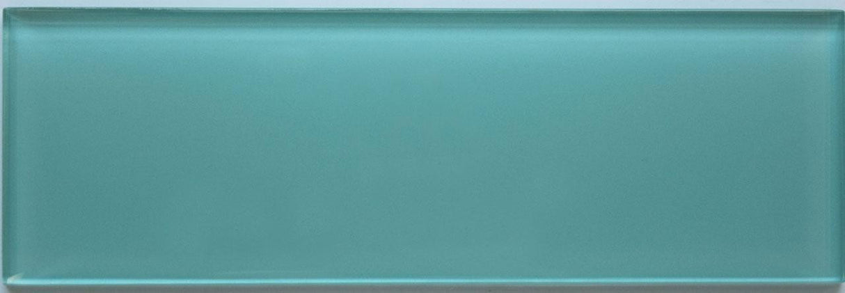 Aqua 3x9 Glass Subway Tile